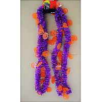 1.8M Curly Garland with Pumpkin