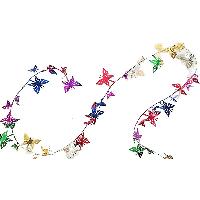 5M Raibow Butterfly Garland